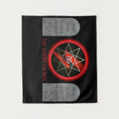 DIE ZEHN-BEFEHLE WANDTEPPICH (Vorderseite)