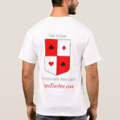 Die zehn Commdments von Euchre T-Shirt (Rückseite)
