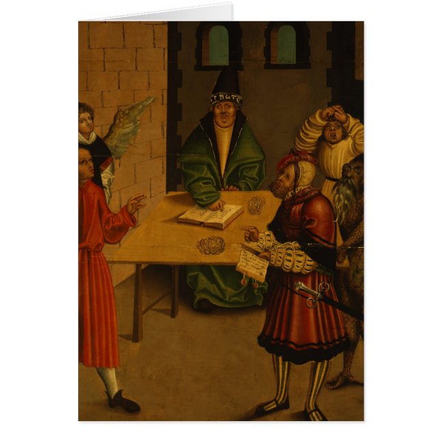 Die zehn Gebote, 1516 (Vorne)