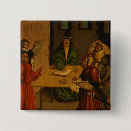 Die zehn Gebote, 1516 Button (Vorderseite)