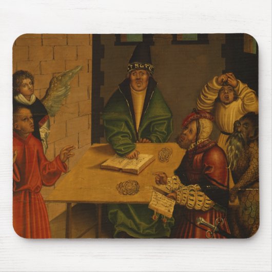 Die zehn Gebote, 1516 Mousepad (Vorne)