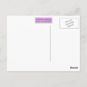 Die zehn Gebote "Äußerungen" Postkarte (Rückseite)