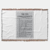 Die Zehn Gebote Bibel Decke (Vorderseite)