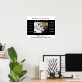 Die zehn Gebote, die meine Mutter mir beibrachte Poster (Heimbüro)