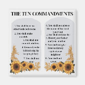 Die zehn Gebote Magnet (Vorne)