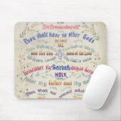Die Zehn Gebote-Mauspad Mousepad (Mit Mouse)