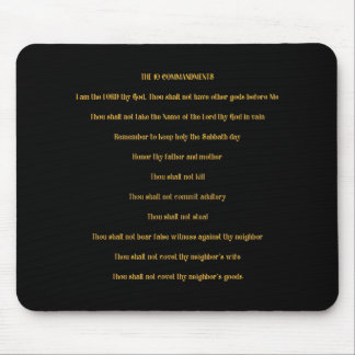 Die zehn Gebote Mousepad