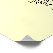 Die zehn Gebote Poster (Ecke)