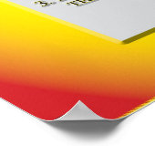 Die zehn Gebote Poster (Ecke)