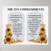 Die zehn Gebote Poster (Vorne)