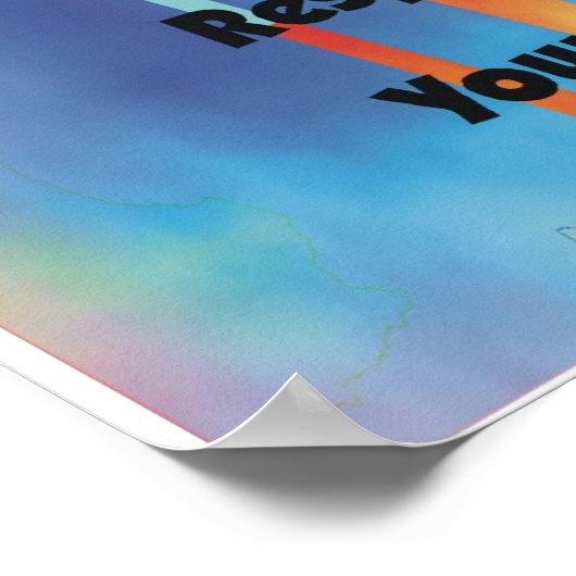 Die zehn Gebote Poster (Ecke)