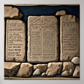 Die zehn Gebote Poster (Vorne)