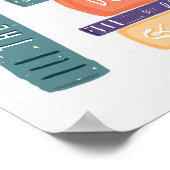 Die zehn Gebote Poster (Ecke)