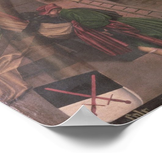 Die zehn Gebote Poster (Ecke)