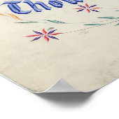 Die zehn Gebote poster/print Poster (Ecke)