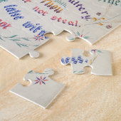 ''Die Zehn Gebote''-Puzzle Puzzle (Seite)