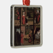 Die zehn Gebote Silbernes Ornament (Rechts)