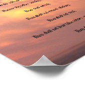 Die zehn Gebote - Sunset #2 Poster (Ecke)