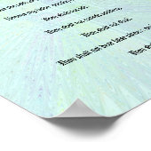 Die zehn Gebote - Wasserpest Poster (Ecke)