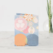 Die zehn größten, Gruppe IV, Nr. 2 von Hilma af Kl Dankeskarte (Rückseite)