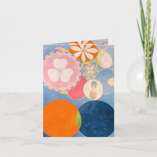 Die zehn größten, Gruppe IV, Nr. 2 von Hilma af Kl Dankeskarte