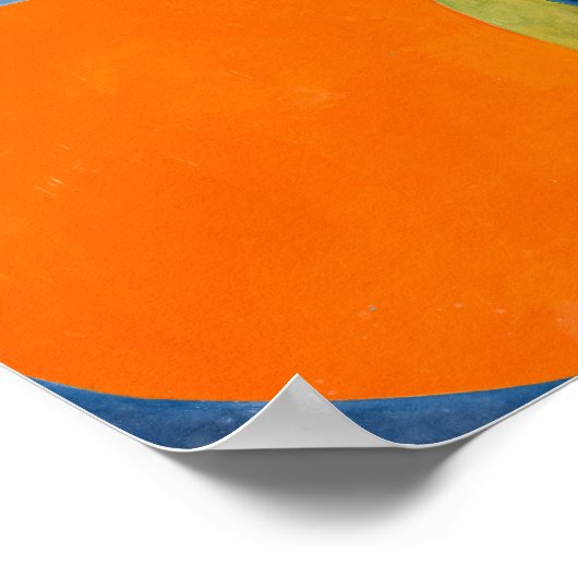 Die zehn größten, Gruppe IV, Nr. 2 von Hilma af Kl Poster (Ecke)