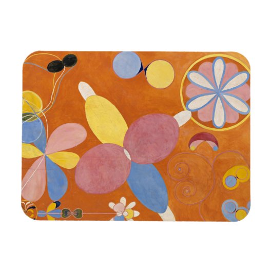 Die zehn größten, Gruppe IV, Nr. 3 von Hilma af Kl Magnet (Horizontal)