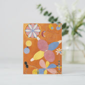 Die zehn größten, Gruppe IV, Nr. 3 von Hilma af Kl Postkarte (Stehend Vorderseite)