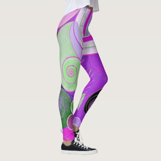 Die zehn größten, Gruppe IV, Nr. 4 (Lila) Leggings (Rechts)