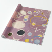 Die zehn größten, Gruppe IV, Nr. 5 von Hilma af Kl Geschenkpapier (Ungerollt)