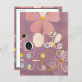 Die zehn größten, Gruppe IV, Nr. 5 von Hilma af Kl Postkarte (Vorne/Hinten)