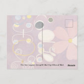 Die zehn größten, Gruppe IV, Nr. 5 von Hilma af Kl Postkarte (Rückseite)