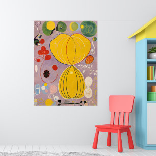 Die zehn größten, Gruppe IV, Nr. 7 von Hilma af Kl Poster