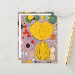 Die zehn größten, Gruppe IV, Nr. 7 von Hilma af Kl Postkarte