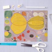 Die zehn größten, Gruppe IV, Nr. 7 von Hilma af Kl Seidenpapier (Handwerk)