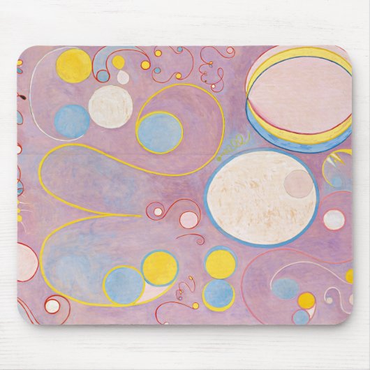 Die zehn größten, Gruppe IV, Nr. 8 von Hilma af Kl Mousepad (Vorne)