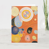 Die zehn größten Nr. 3 | Hilma af Klint Karte (Vorderseite)