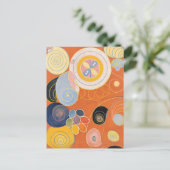 Die zehn größten Nr. 3 | Hilma af Klint Postkarte (Stehend Vorderseite)