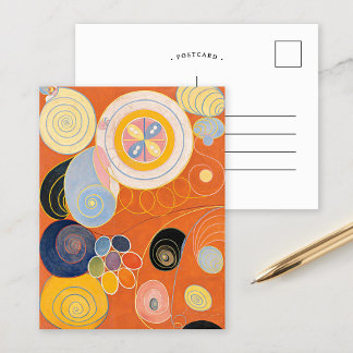 Die zehn größten Nr. 3 | Hilma af Klint Postkarte