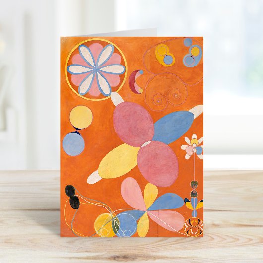 Die zehn größten Nr. 4 | Hilma af Klint Karte