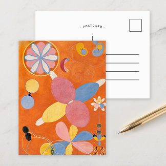 Die zehn größten Nr. 4 | Hilma af Klint Postkarte