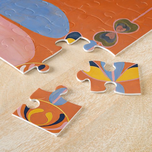 Die zehn größten Nr. 4 | Hilma af Klint Puzzle (Seite)