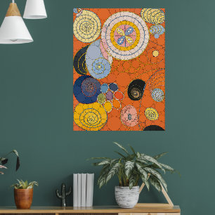 Die zehn größten, Nr. 4 von After Hilma af Klint Poster