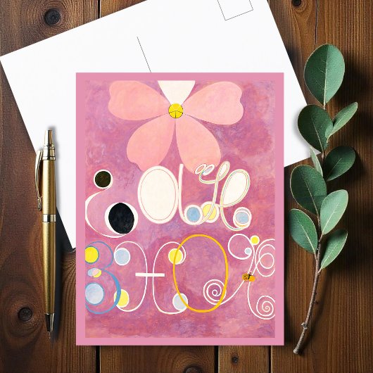 Die zehn größten, Nr. 5, Erwachsene, Hilma af Klin Postkarte