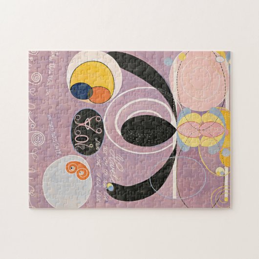 Die zehn größten Nr. 6 | Hilma af Klint Puzzle (Horizontal)