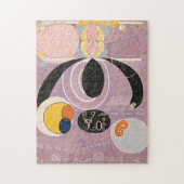 Die zehn größten Nr. 6 | Hilma af Klint Puzzle (Vertikal)