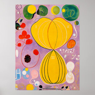 Die zehn größten, Nr. 7, Adulthood von Hilma af Kl Poster