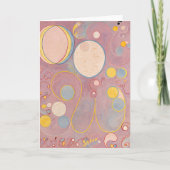 Die zehn größten Nr. 8 | Hilma af Klint Karte (Vorderseite)