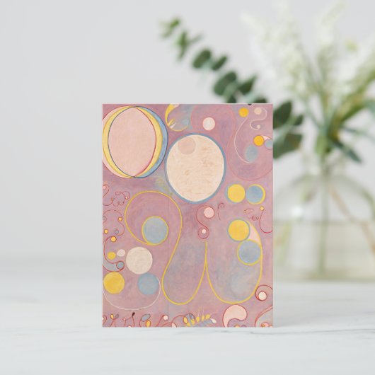 Die zehn größten Nr. 8 | Hilma af Klint Postkarte (Stehend Vorderseite)