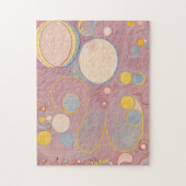 Die zehn größten Nr. 8 | Hilma af Klint Puzzle (Vertikal)